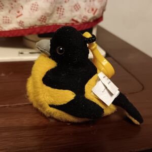 Wild republic audubon birds Baltimore Oriole clip key chain